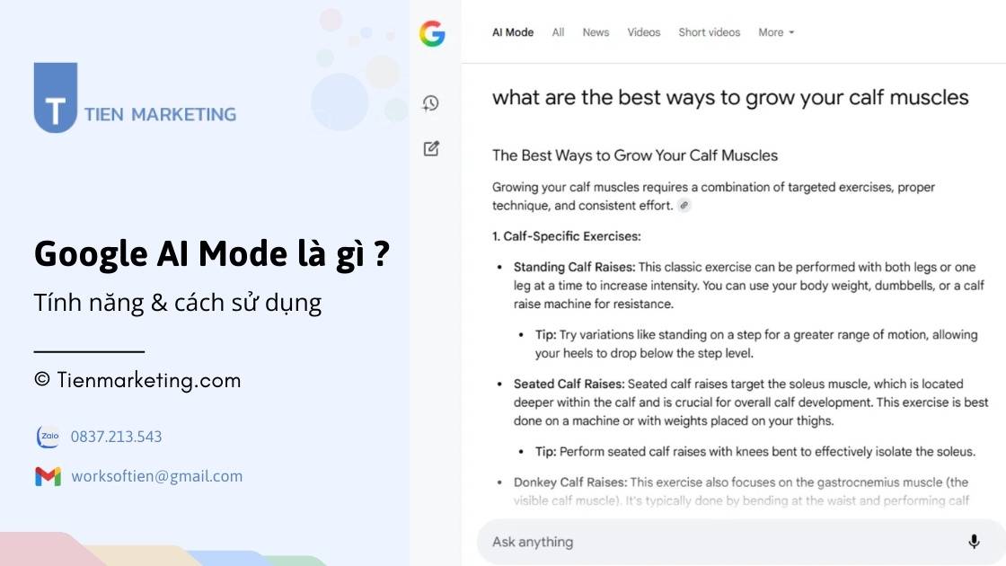 Google AI Mode là gì ? Tính năng mới nhất & cách sử dụng 2025