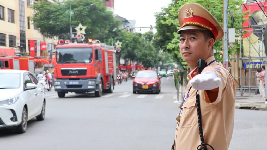Lịch cấm đường ngày 24/8 hợp luyện diễu binh