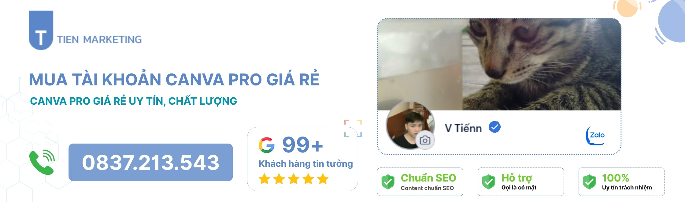 banner mua tài khoản canva pro