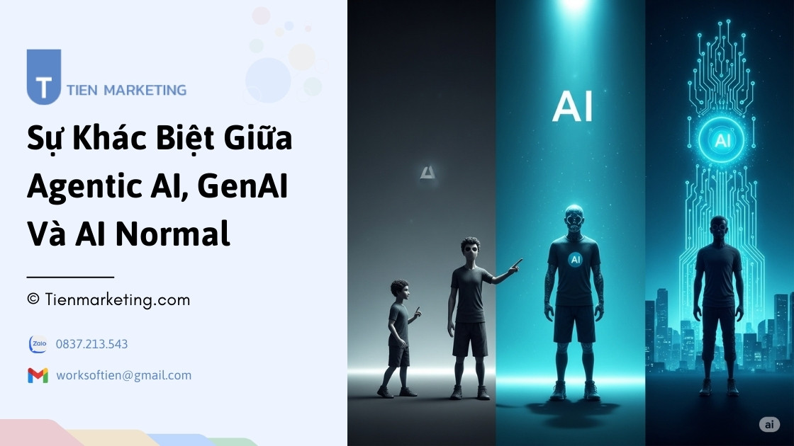 Sự Khác Biệt Giữa Agentic AI, GenAI Và AI Thông Thường