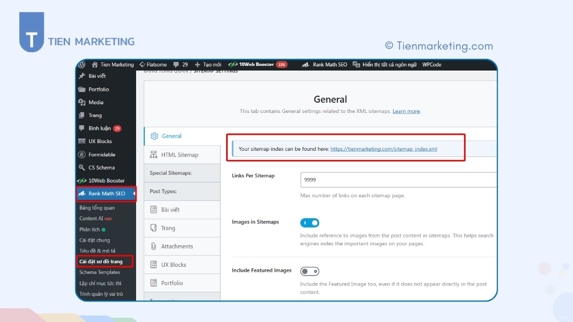 Cách tạo sitemap cho website
