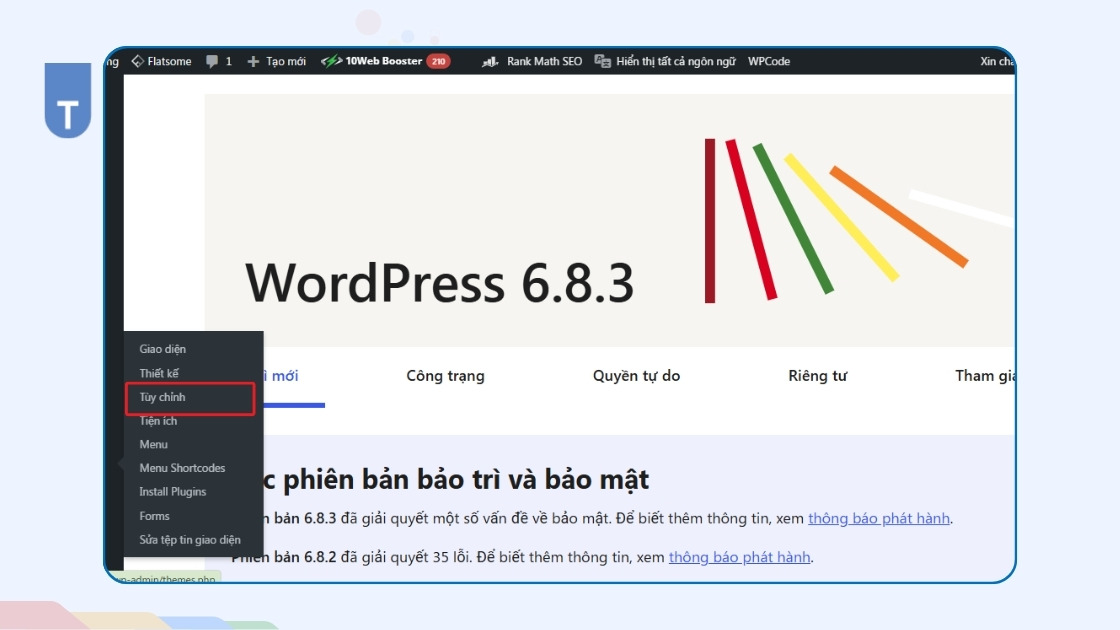 Cách thêm Favicon vào Website WordPress