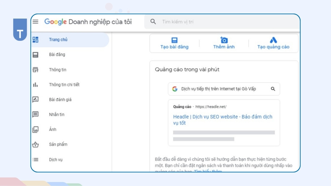 Google My Business là gì? Lợi ích và cách tối ưu SEO Local trên Google mới nhất 2025 5 Nhập địa chỉ và các thông tin liên quan doanh nghiệp