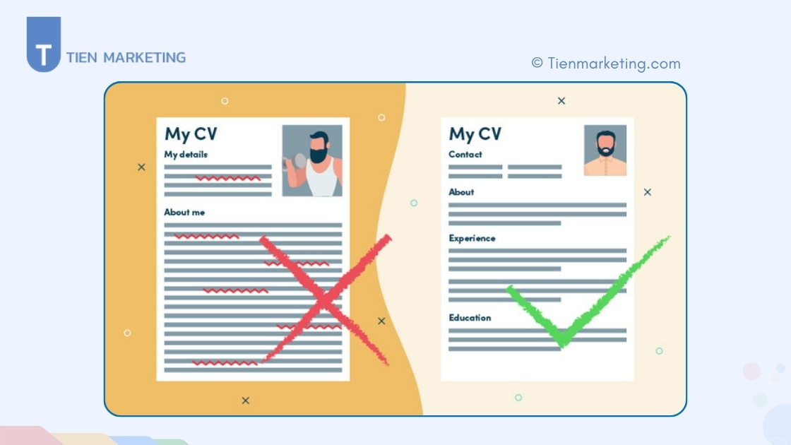 CV xin việc là gì? 06 Sai lầm và các lưu ý cần tránh khi viết CV xin việc 6 Sai lầm thường gặp khi viết CV xin việc và cách khắc phục