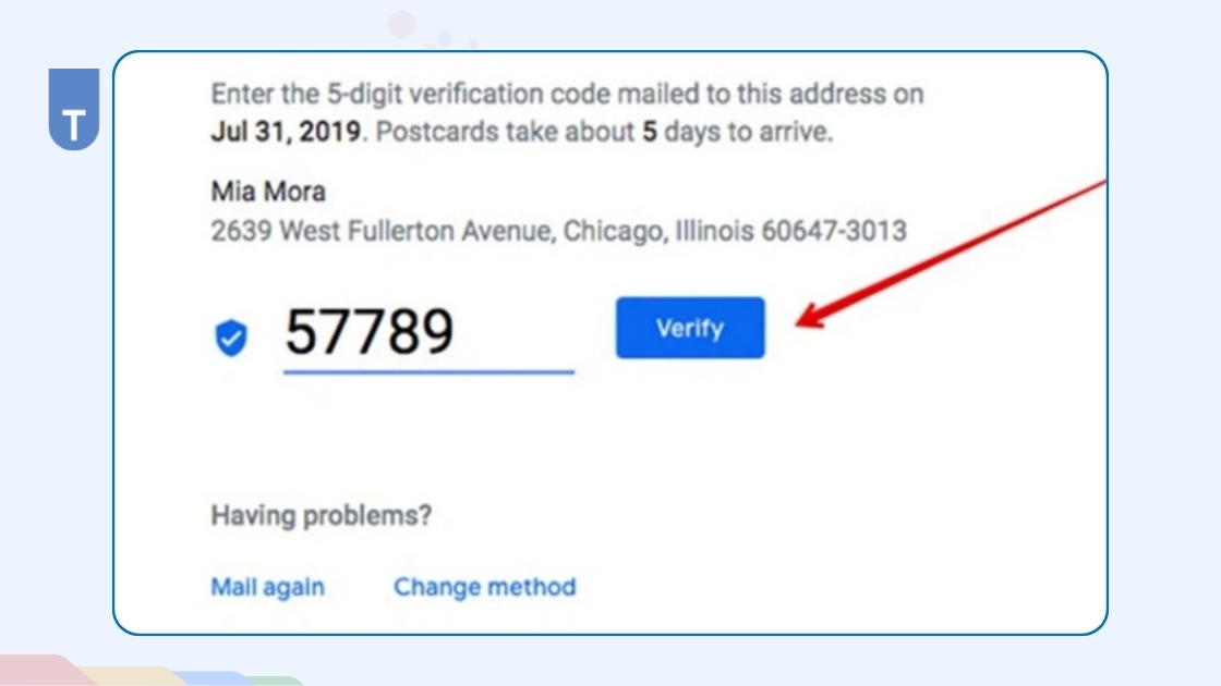 Hướng dẫn xác minh doanh nghiệp trên Google Map mới nhất 2025 7 Xác minh qua email